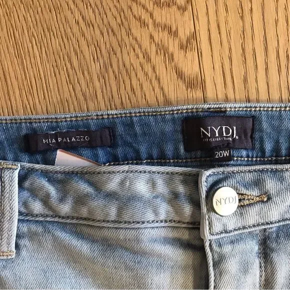 NWT NYDJ Mia Palazzo Jeans- Westminster - Picture 7 of 10